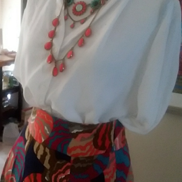 HD in Paris maxi  skirt L Anthropologie - Picture 2 of 6